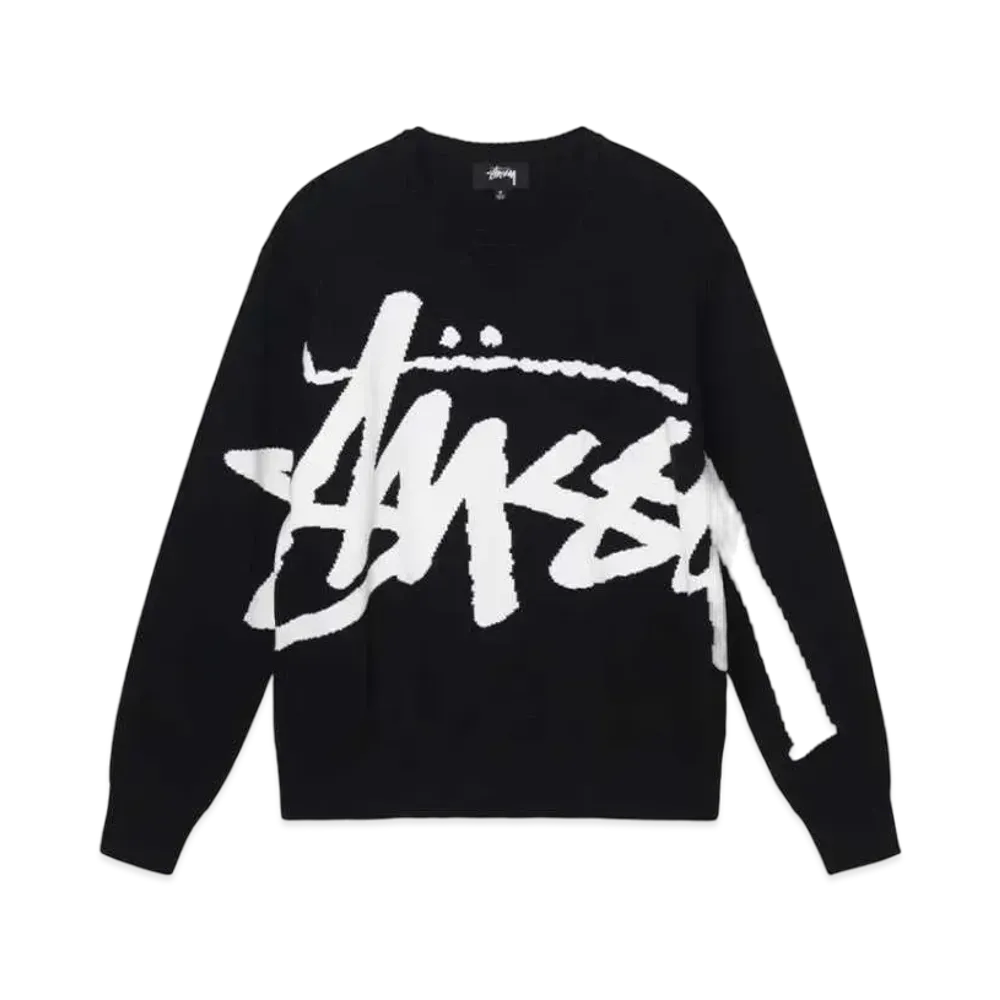 Stussy Stock Sweater "Black"