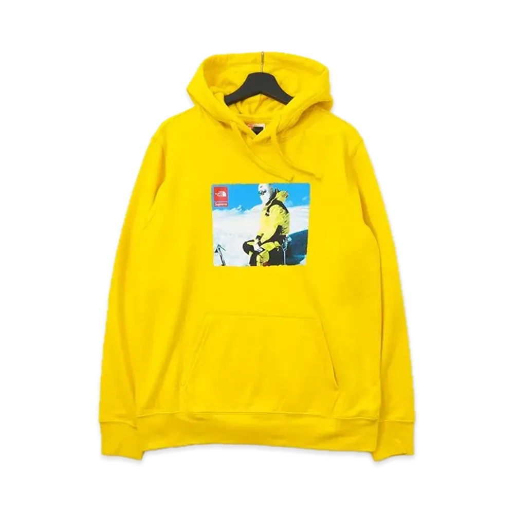 Supreme x The North Face Hooded Sweatshirt "Yellow"