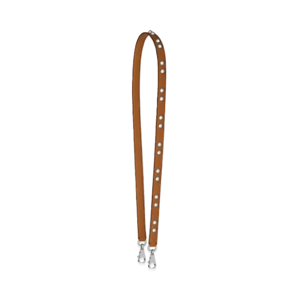 Hermes Mini Chien Ronde 16Mm Bandouliere "Gold"