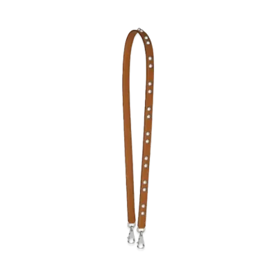 Hermes Mini Chien Ronde 16Mm Bandouliere "Gold"