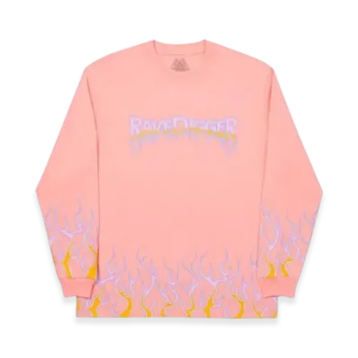 PALACE Ravedigger Longsleeve "Pink"