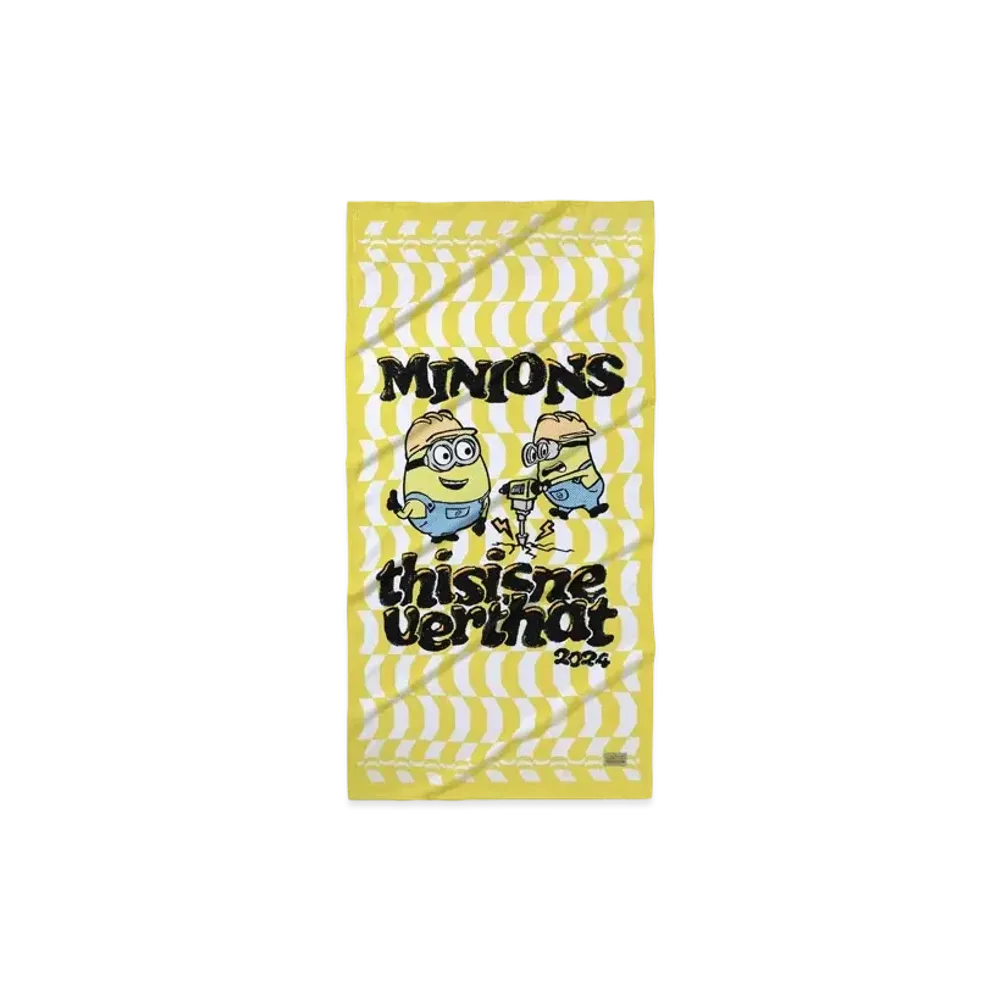 thisisneverthat x TNT MINIONS Beach Towel "Yellow"