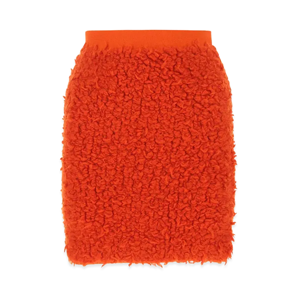 Bottega Veneta Women's Wool Blend Skirt "Red"