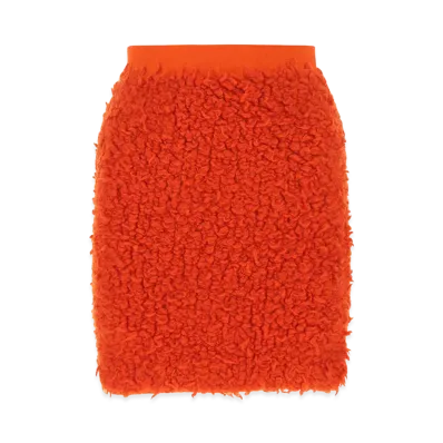 Bottega Veneta Women's Wool Blend Skirt "Red"