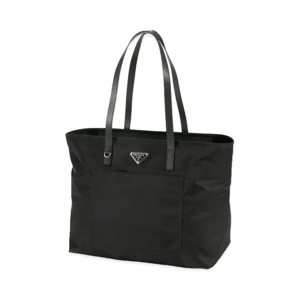 PRADA Vela Nylon Tote Bag