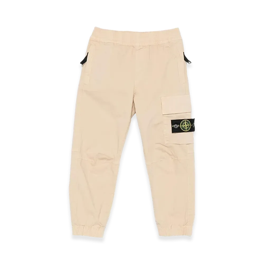 Stone Island Kids Trousers "Beige"