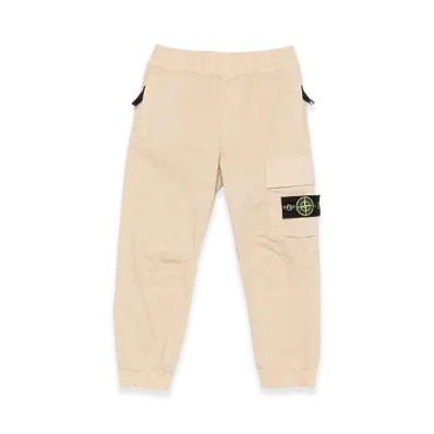 Stone Island Kids Trousers "Beige"