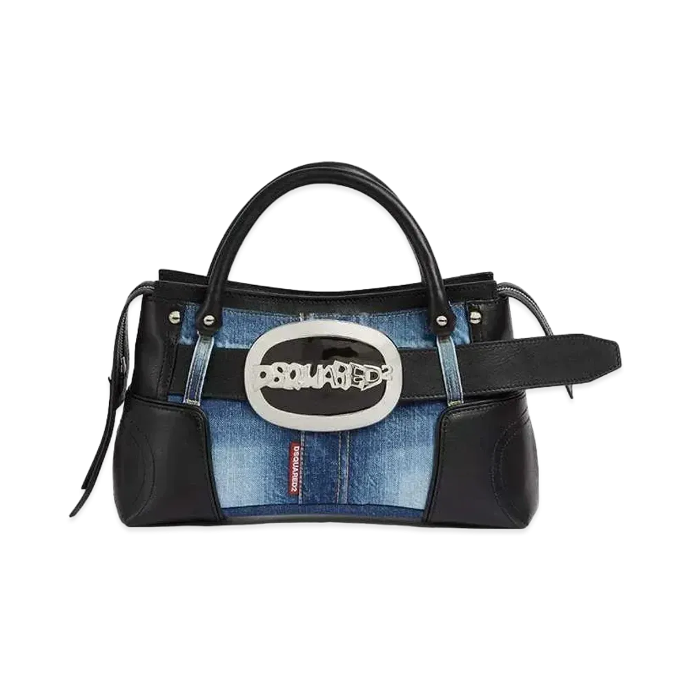Dsquared2 x Rolling Stones Belt Bag "Denim/Black"