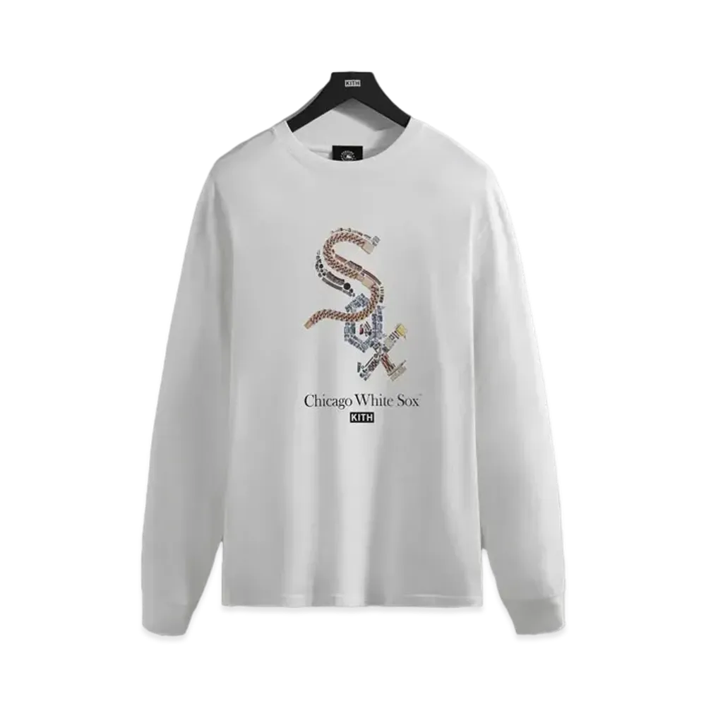 Kith x Rachel Goatley White Sox Long Sleeve Tee "White"
