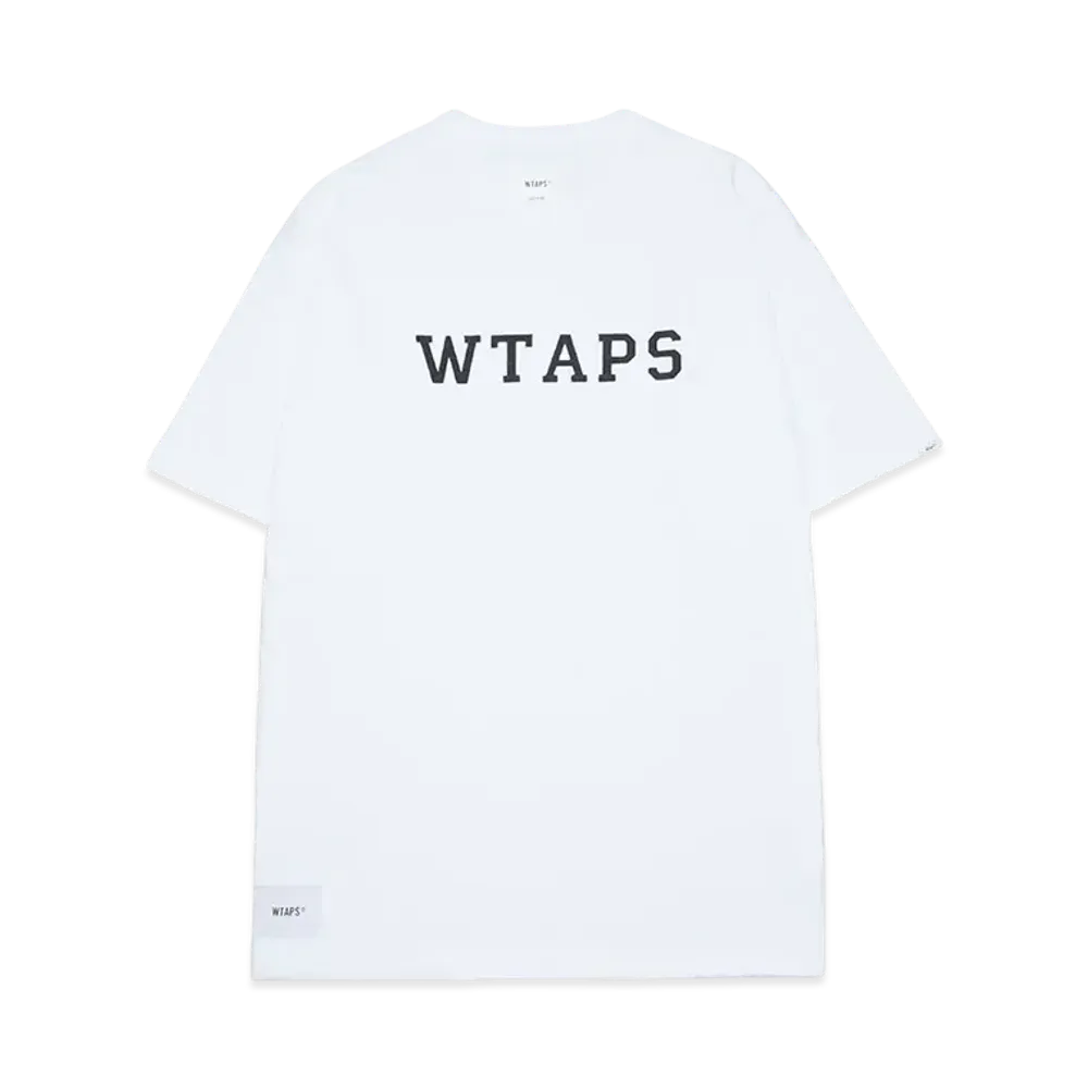WTAPS Academy / SS / Cotton. College "White"