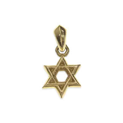Chrome Hearts 22K Star of David Charm "Yellow Gold"