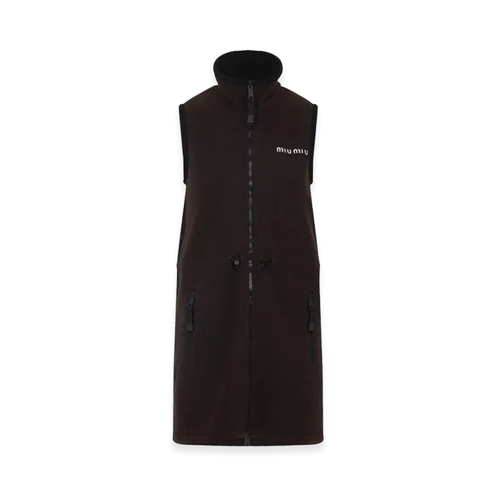 MIU MIU Women's Mini Dress "Brown"