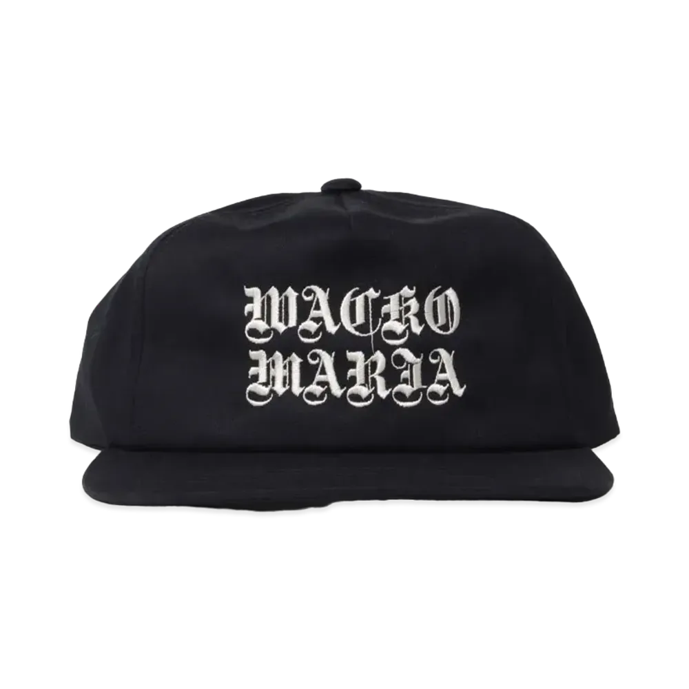 WACKO MARIA SNAPBACK CAP "Black"