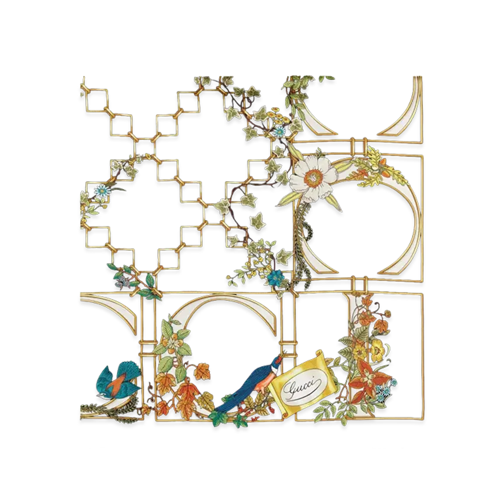 GUCCI Women's Cruise Scarfs "Black"
