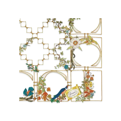 GUCCI Women's Cruise Scarfs "Black"