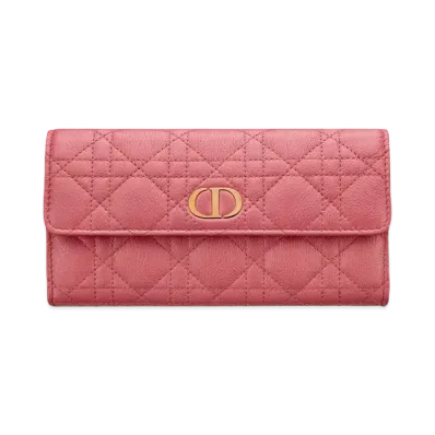 Dior Dior Caro Wallet "Pink"