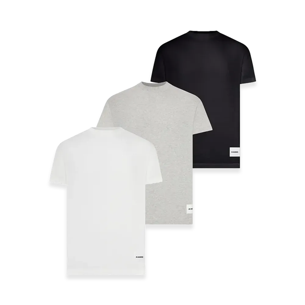 Jil Sander Set Of 3 Short-Sleeved T-Shirts "Multicolor"