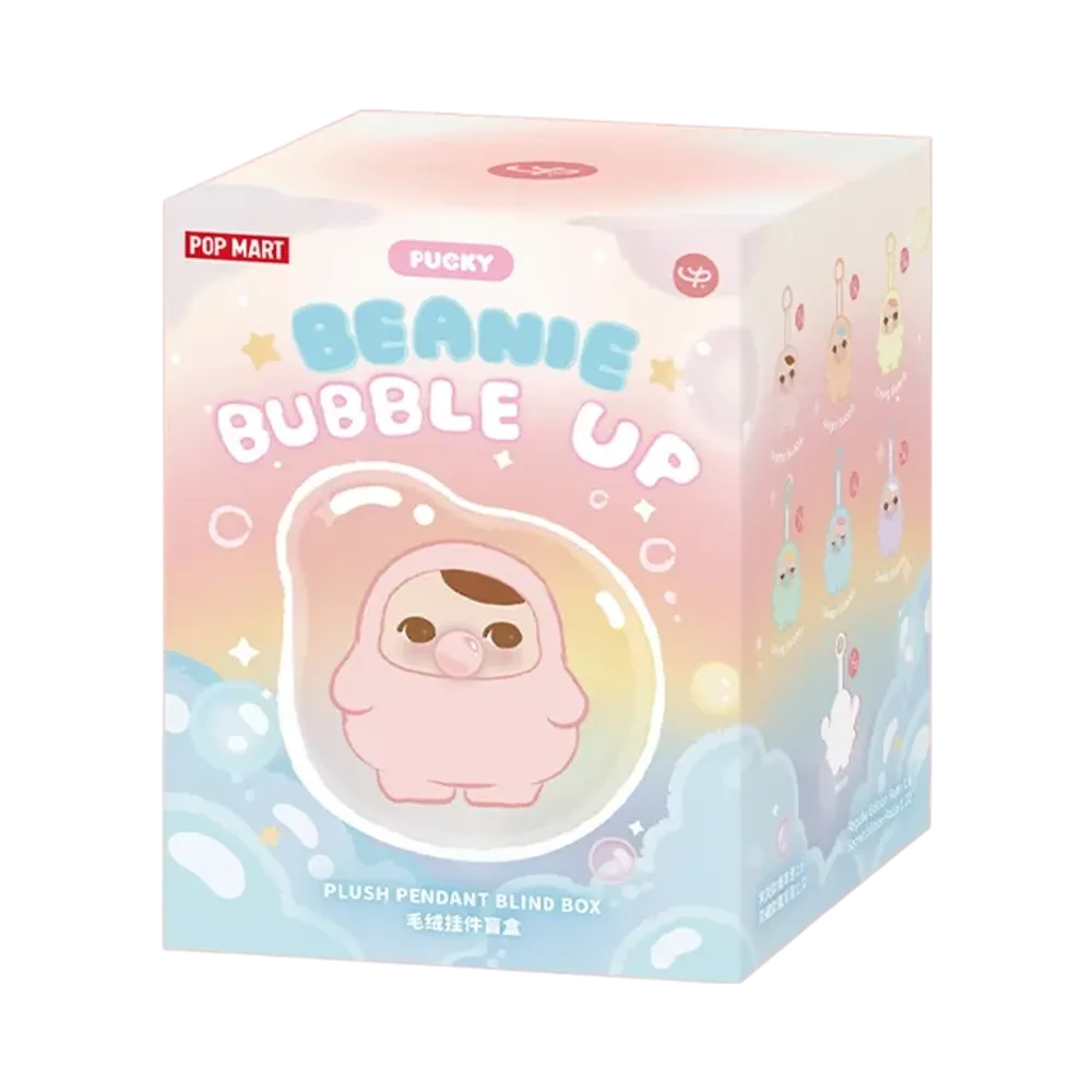 POP MART PUCKY BEANIE BUBBLE UP Series Plush pendant [Piece]