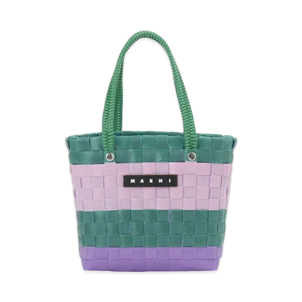 MARNI Sunday Morning Basket Bag "Multi"