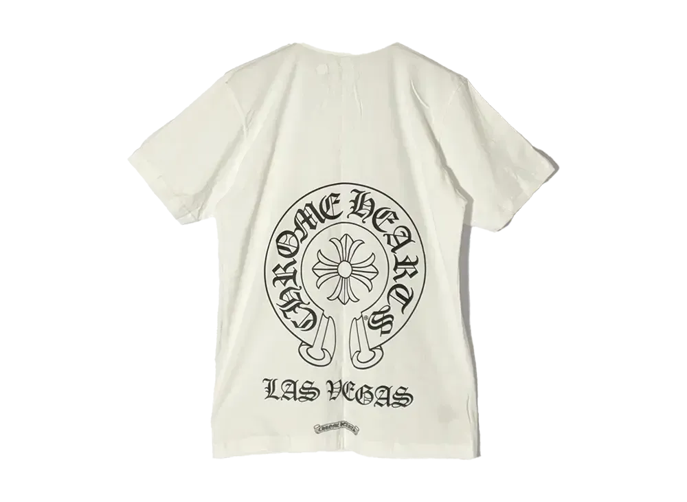 Chrome Hearts Las Vegas Exclusive Horseshoe T-Shirt "White"