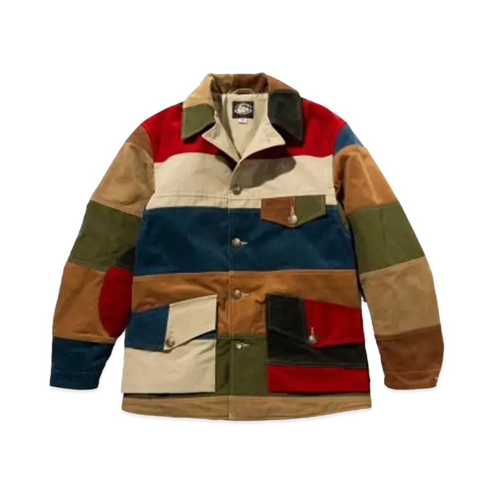 THE REAL McCOY'S MULTICOLOR CORDUROY HUNTING COAT "Tricolor"