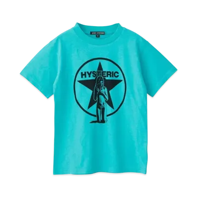 HYSTERIC GLAMOUR Kids Star Bright T-Shirt "White"