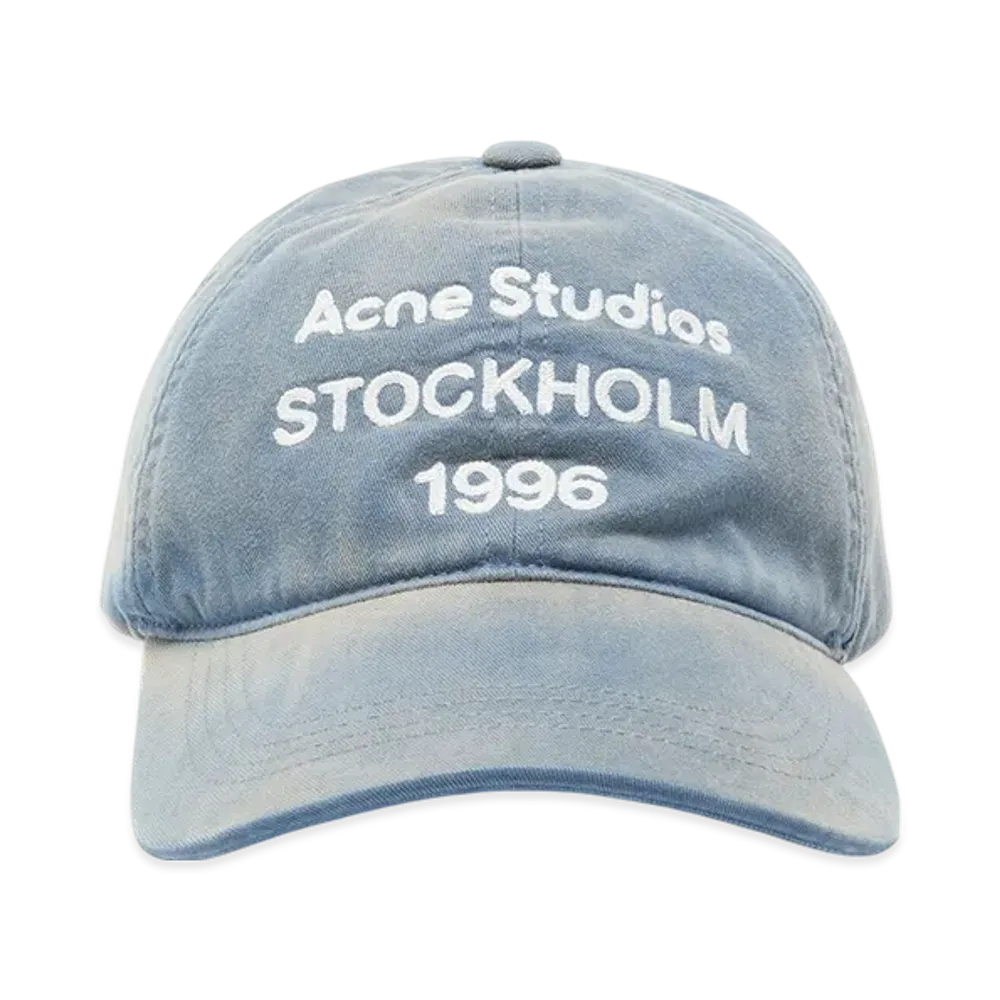 Acne Studios Logo Cap "Deep Blue"