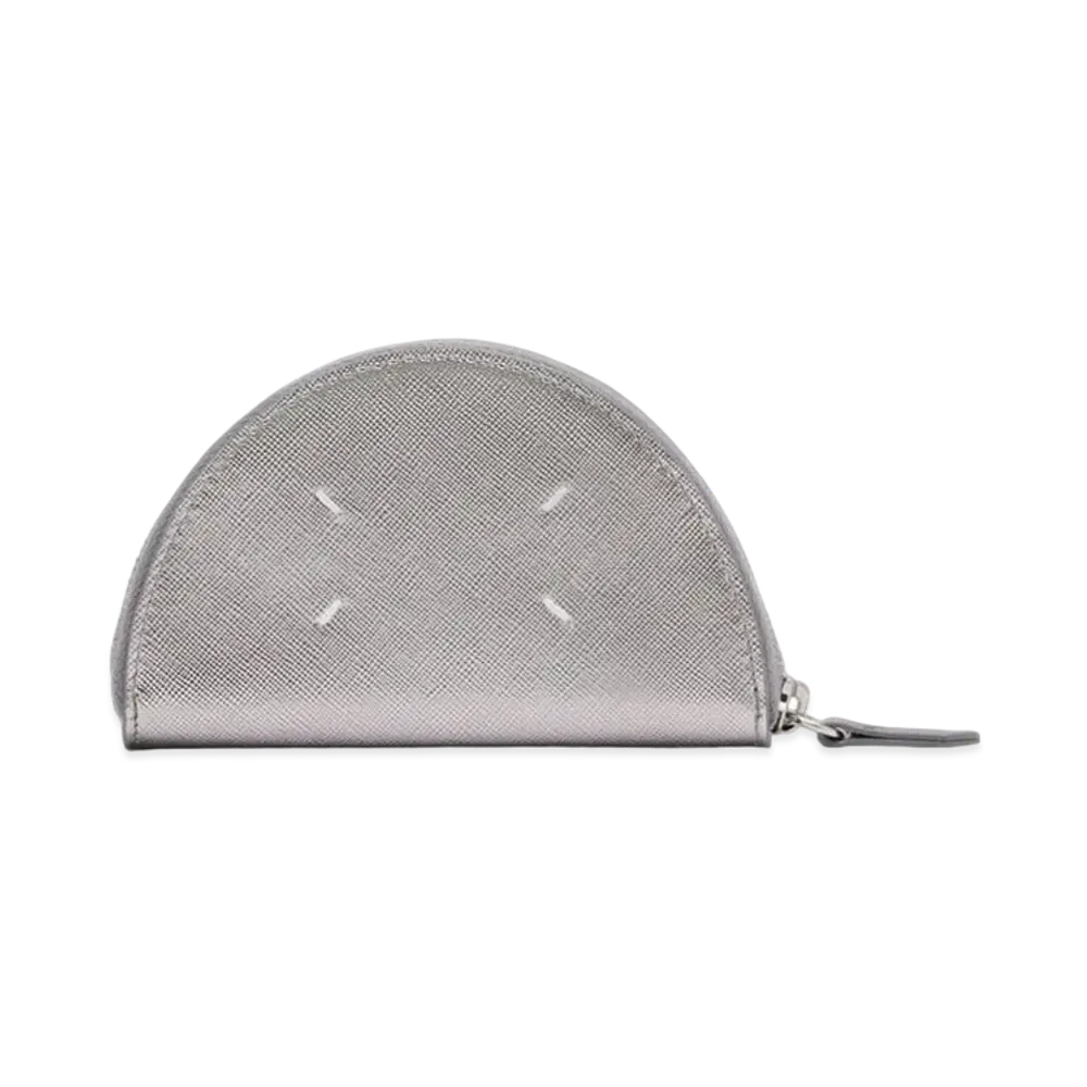 Maison Margiela Micro Half Moon Pouch "Metallic Grey"