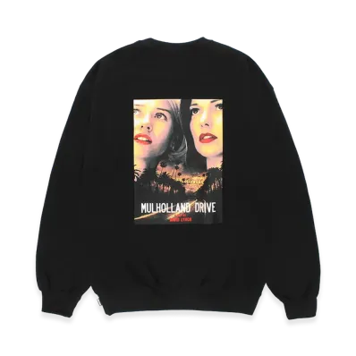 WACKO MARIA Mulholland Drive / Heavy Weight Sweat Shirt "Black"
