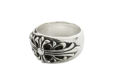 Chrome Hearts Floral Cross Ring "Silver"