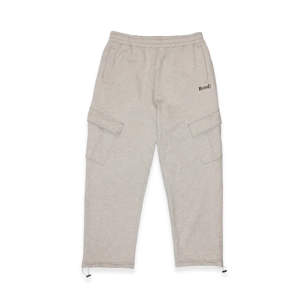 BLESS U Tech Cargo Sweatpants "Gray"