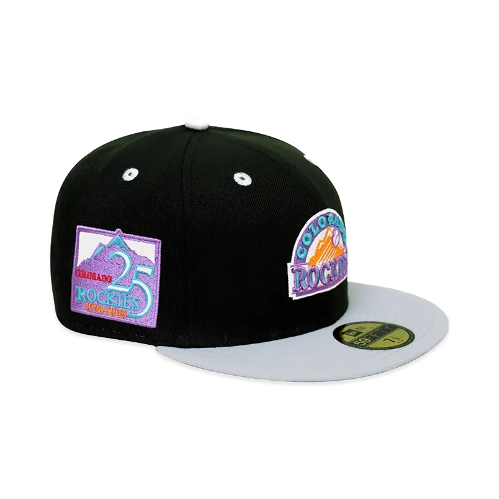 NEW ERA x THE CAP THE CAP 59Fifty Vivid Code Colorado Rockies "Black/Gray"
