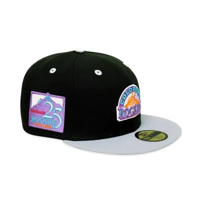 NEW ERA x THE CAP THE CAP 59Fifty Vivid Code Colorado Rockies "Black/Gray"