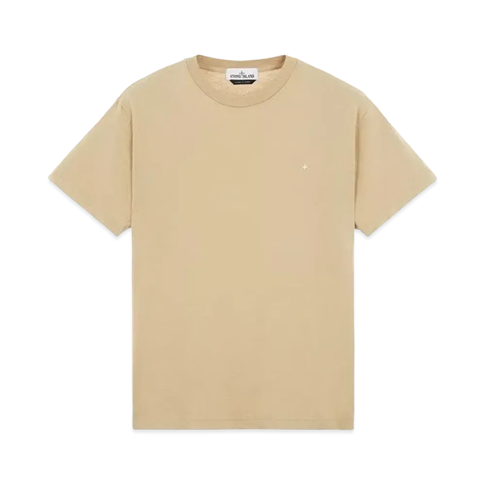 Stone Island 21213 60/2 COTTON JERSEY_SLIM FIT "Ibory"