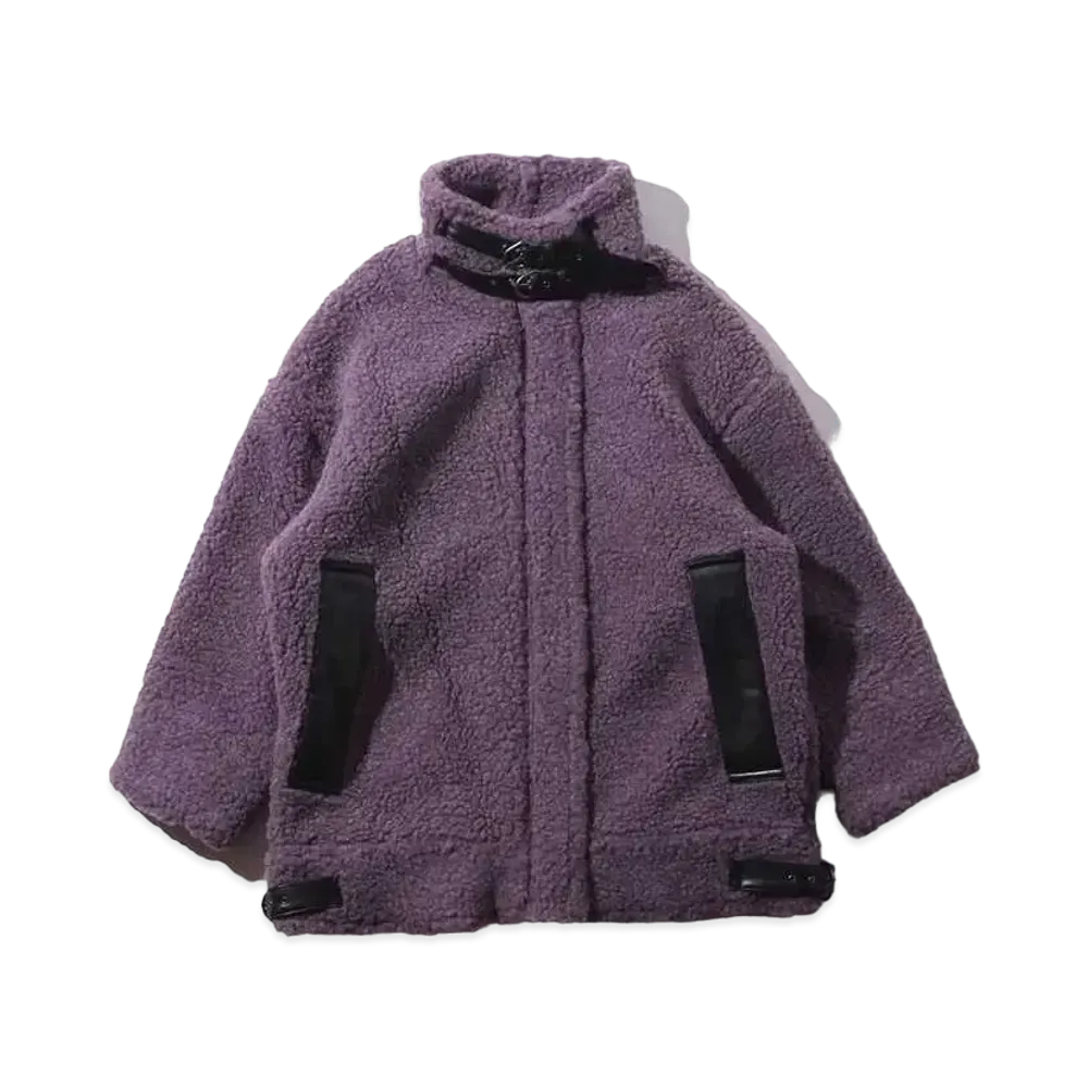 atmos pink Flight Boa Coat "Purple"