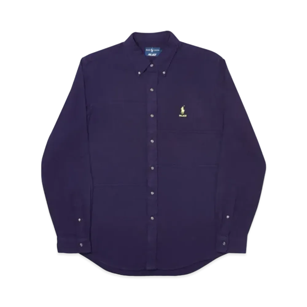 PALACE / Ralph Lauren BD Shirt Pieced Flannel "Purple"