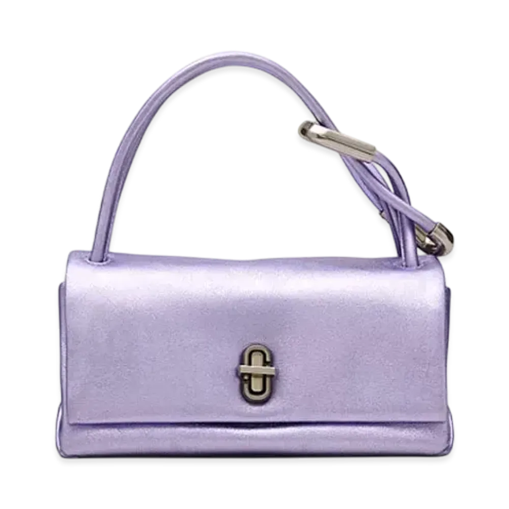Marc Jacobs The Metallic Dual Top Handle Mini "Lilac"