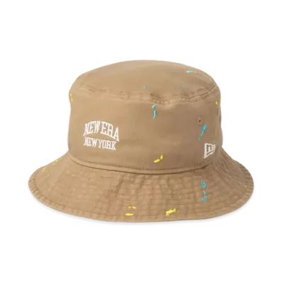 NEW ERA Kid's Bucket 01 Splash Embroidery New Era New York "Khaki"