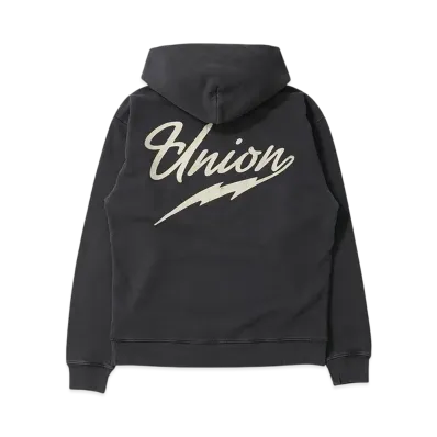 UNION Bolt Hoodie "Vintage Black Pigment"