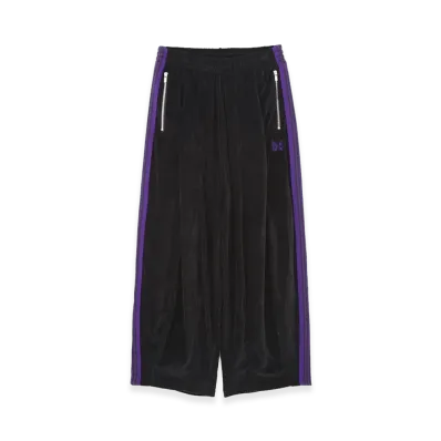 NEEDLES x LHP H.D.Track Pant - C/PE Velour "Black"