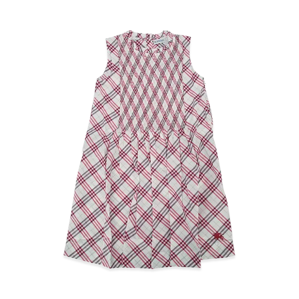 Burberry Kids KG2 Yvette Check HS Dress "Multicolor"