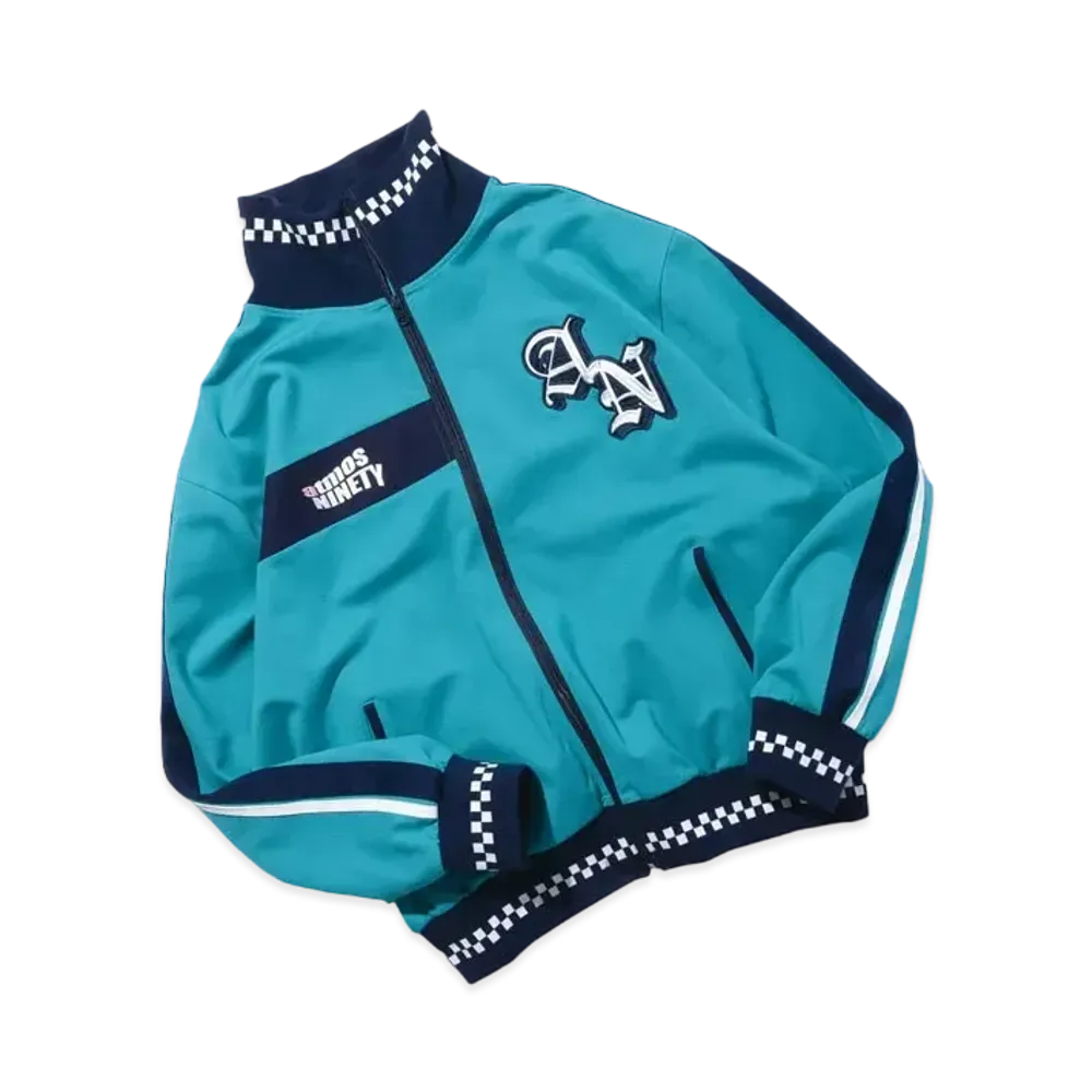 9090 x atmos pink Track Jacket "Light Blue"
