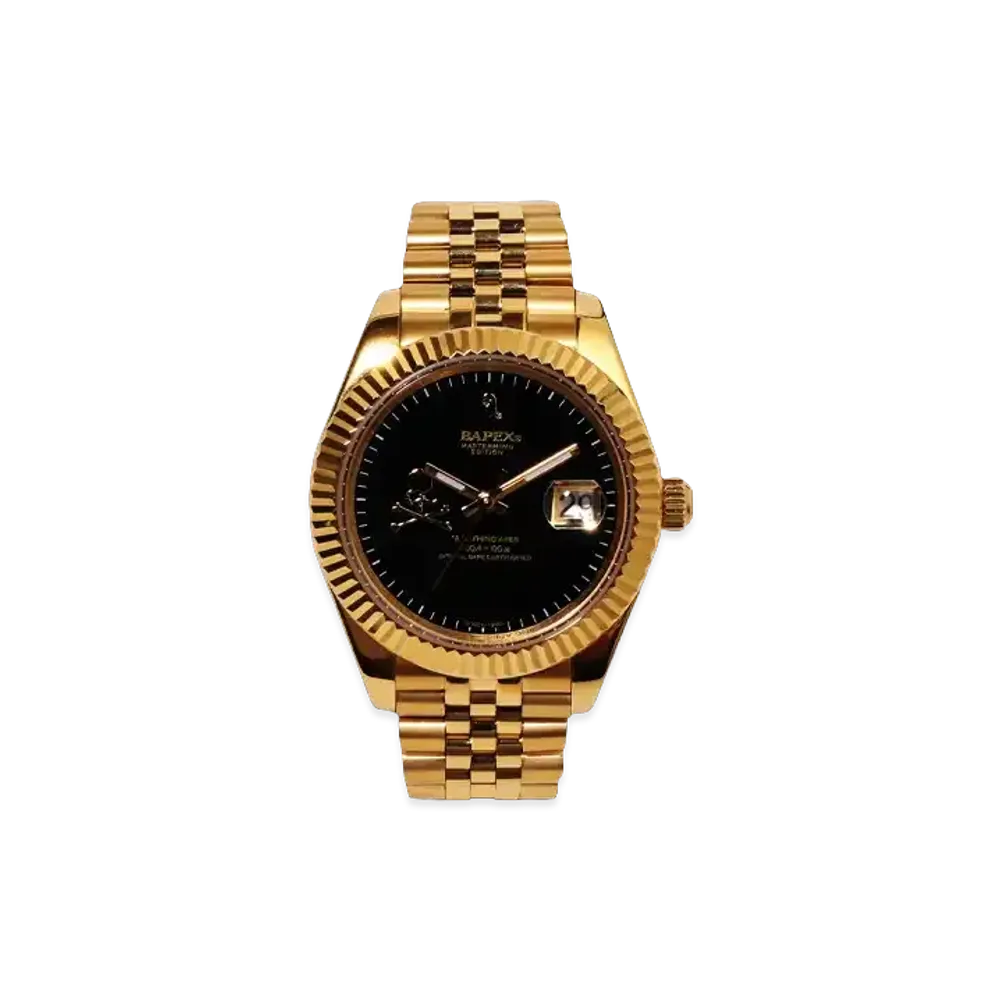 A BATHING APE x mastermind JAPAN Type 6 Bapex "Gold"