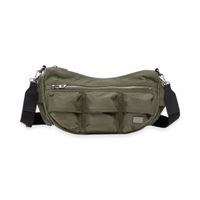 Diesel Multi-Pkts Shoulder Bag x Multi-Pkts-Multipocket Bag In Utilitarian Shell "Green"