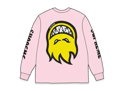 Supreme x Spitfire L/S Tee "Light Pink"
