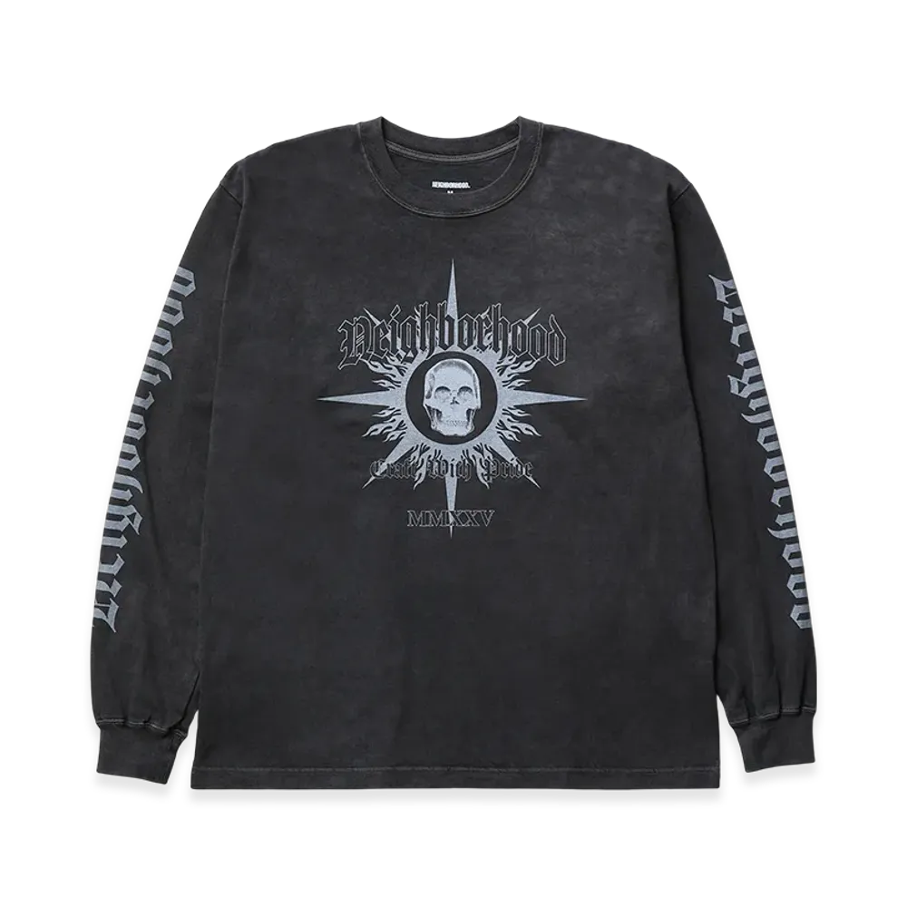 NEIGHBORHOOD NH. Tee LS-15 "Black"