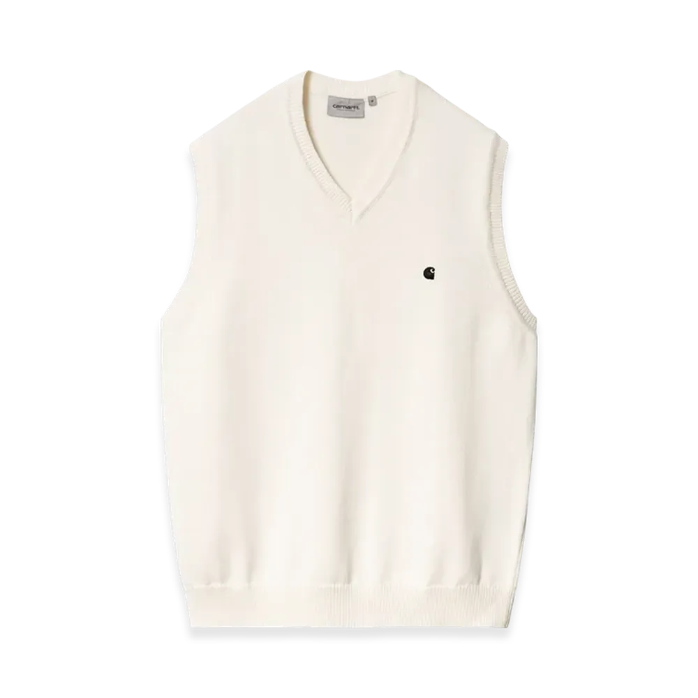 Carhartt WIP Madison Vest Sweater "Wax/Black"