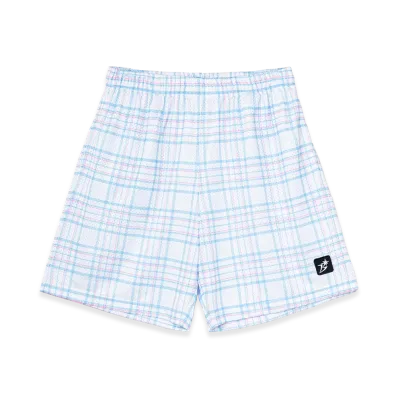 BoTT Check Mesh Short "White"