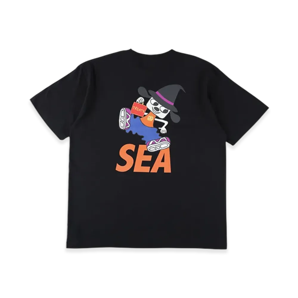 WIND AND SEA x PARAPPA Halloween Tee "Black"