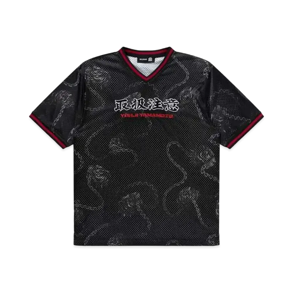 Black Eye Patch x WILDSIDE YOHJI YAMAMOTO Game Shirt "Black"